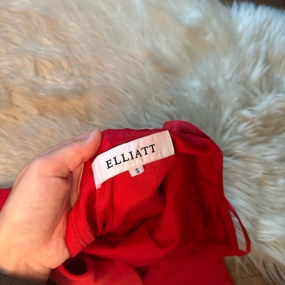 ELLIATT x REVOLVE The Shot Tulip Dress In Red - Picture 6 of 6